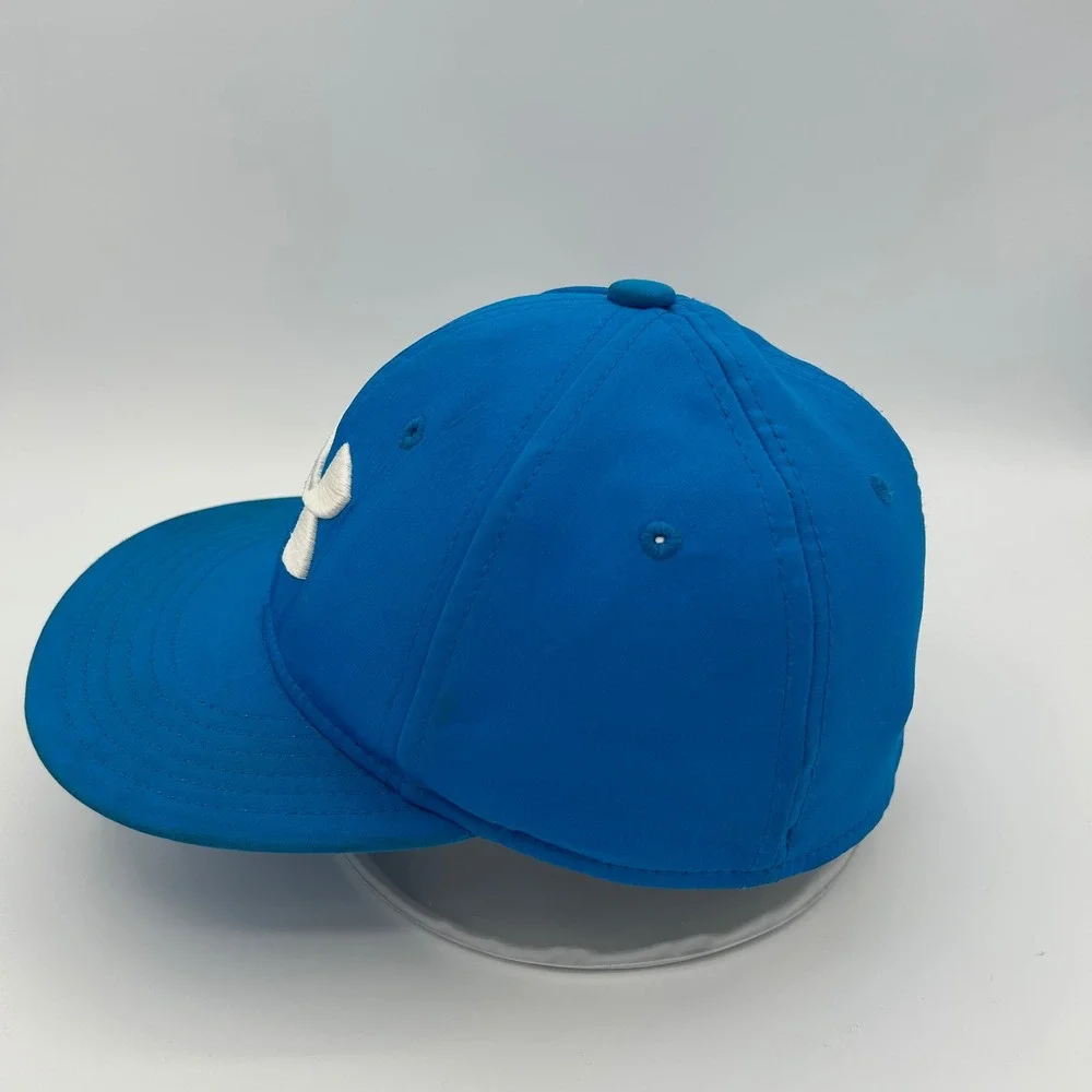 Under Armour Hat Baseball Cap Youth S/M Blue Sportswear Athletic